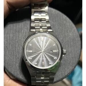 Citizen Eco-Drive BM7100-59H Men’s Stainless Steel Watch Gray Dial Date